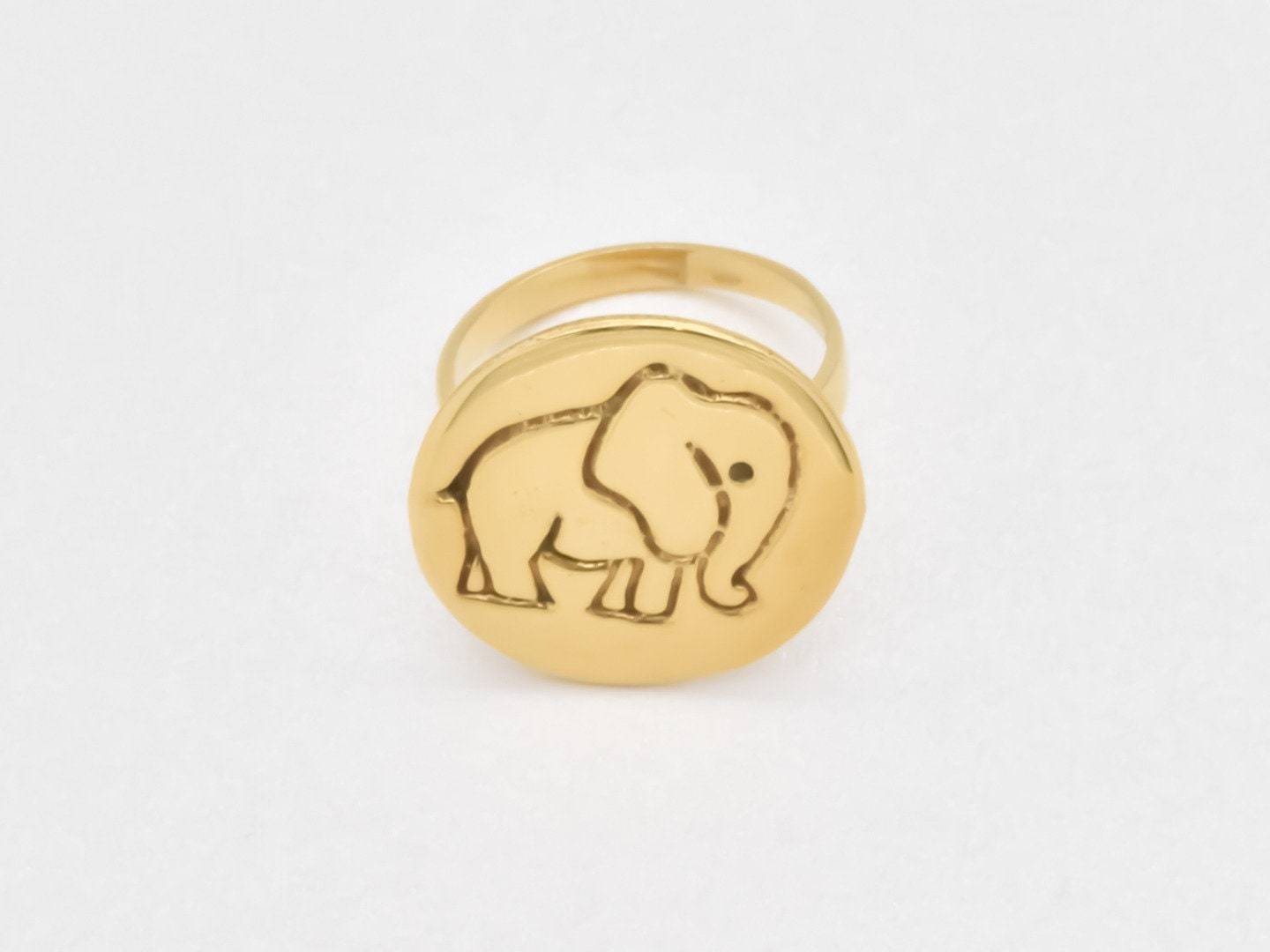 TE-101-R-0S: Gold Vermeil 18k