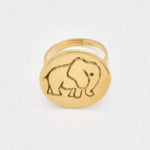 TE-101-R-0S: Gold Vermeil 18k