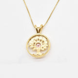 2849-P-cMOR: Gold Vermeil 18k