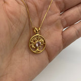 2849-P-cMOR: Gold Vermeil 18k