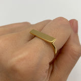R25010099-R-0S: Gold Vermeil 18k