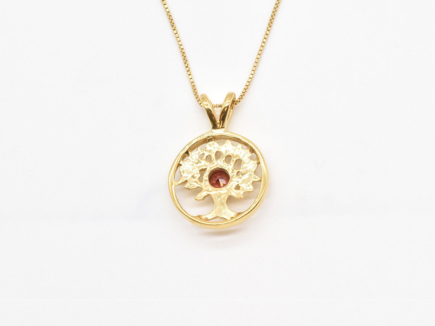 2849-P-nGAR: Sterling Silver 925 Natural Garnet