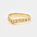 R68010640-R-0S: Gold Vermeil 18k