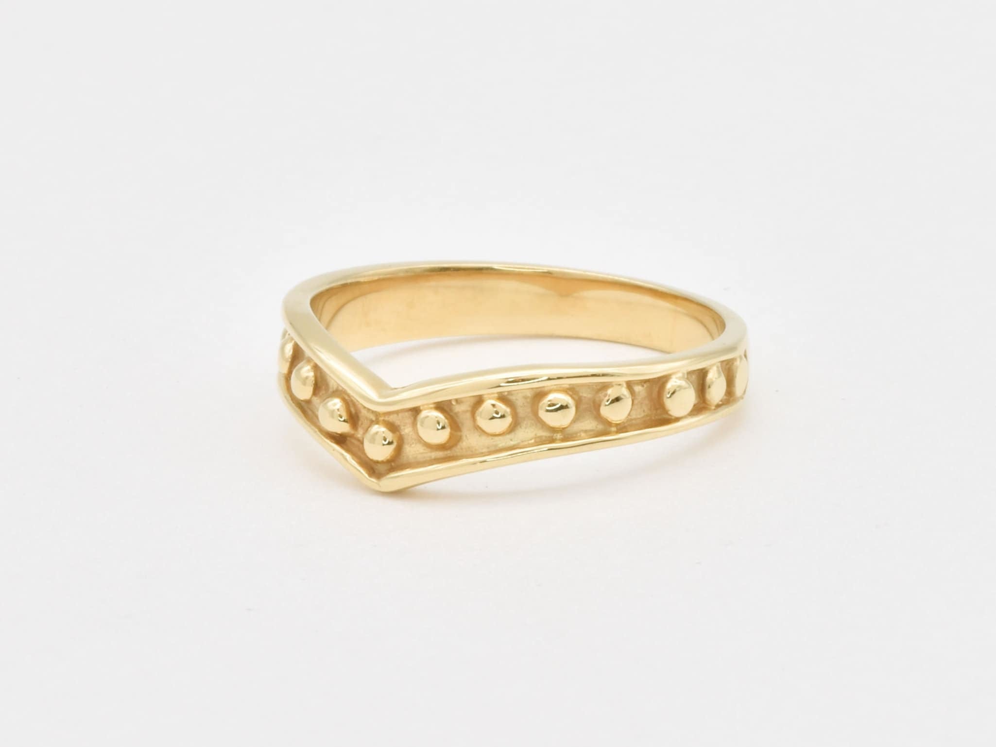 R68010640-R-0S: Gold Vermeil 18k