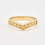 R68010640-R-0S: Gold Vermeil 18k