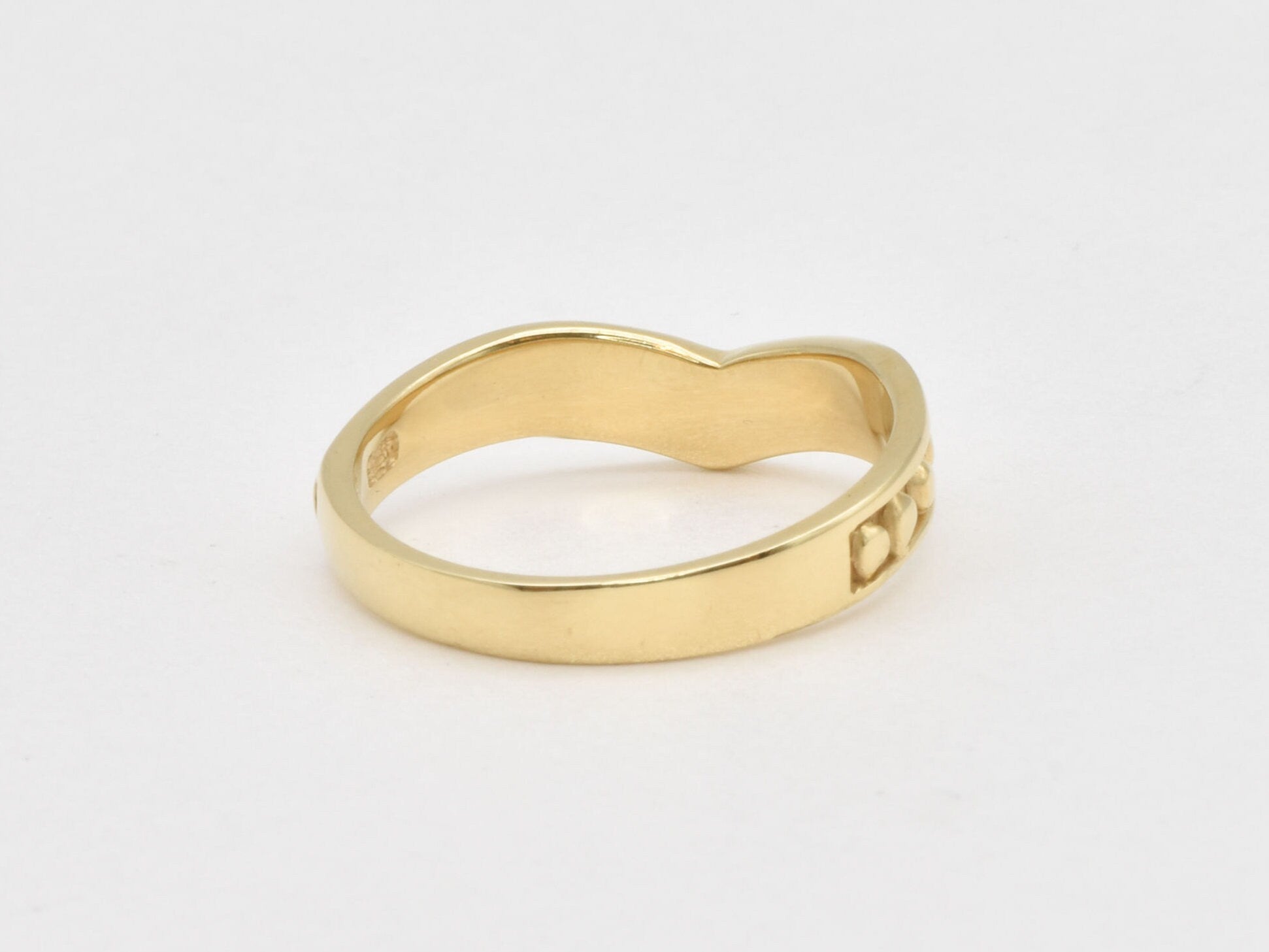 R68010640-R-0S: Gold Vermeil 18k