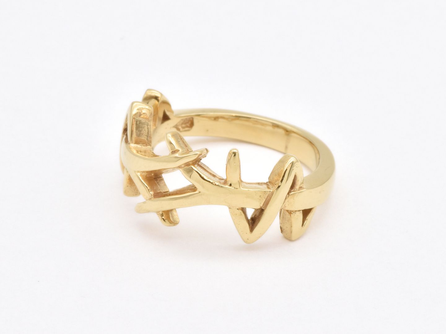 TE-123-R-0S: Gold Vermeil 18k