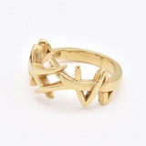 Silver Branch Ring - Silver Thorn Ring - Silver Boho Ring