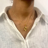 Star of David Necklace - Gold Jewish Star - Gold Hebrew Necklace