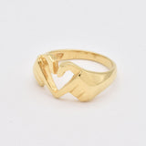 TE-122-R-0S: Gold Vermeil 18k