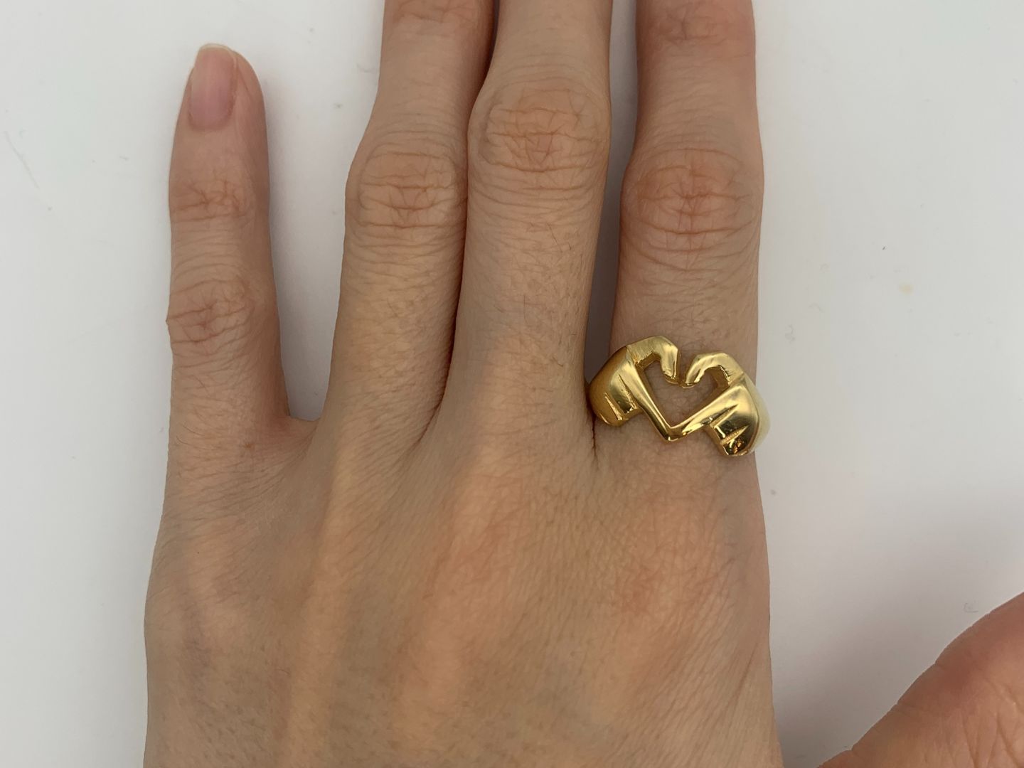 TE-122-R-0S: Gold Vermeil 18k