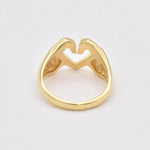 TE-122-R-0S: Gold Vermeil 18k