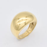 Chunky Dome Ring - Wide Dome Ring - Men's Silver Ring