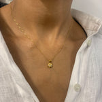 2947-P-cCZ: Gold Vermeil 18k