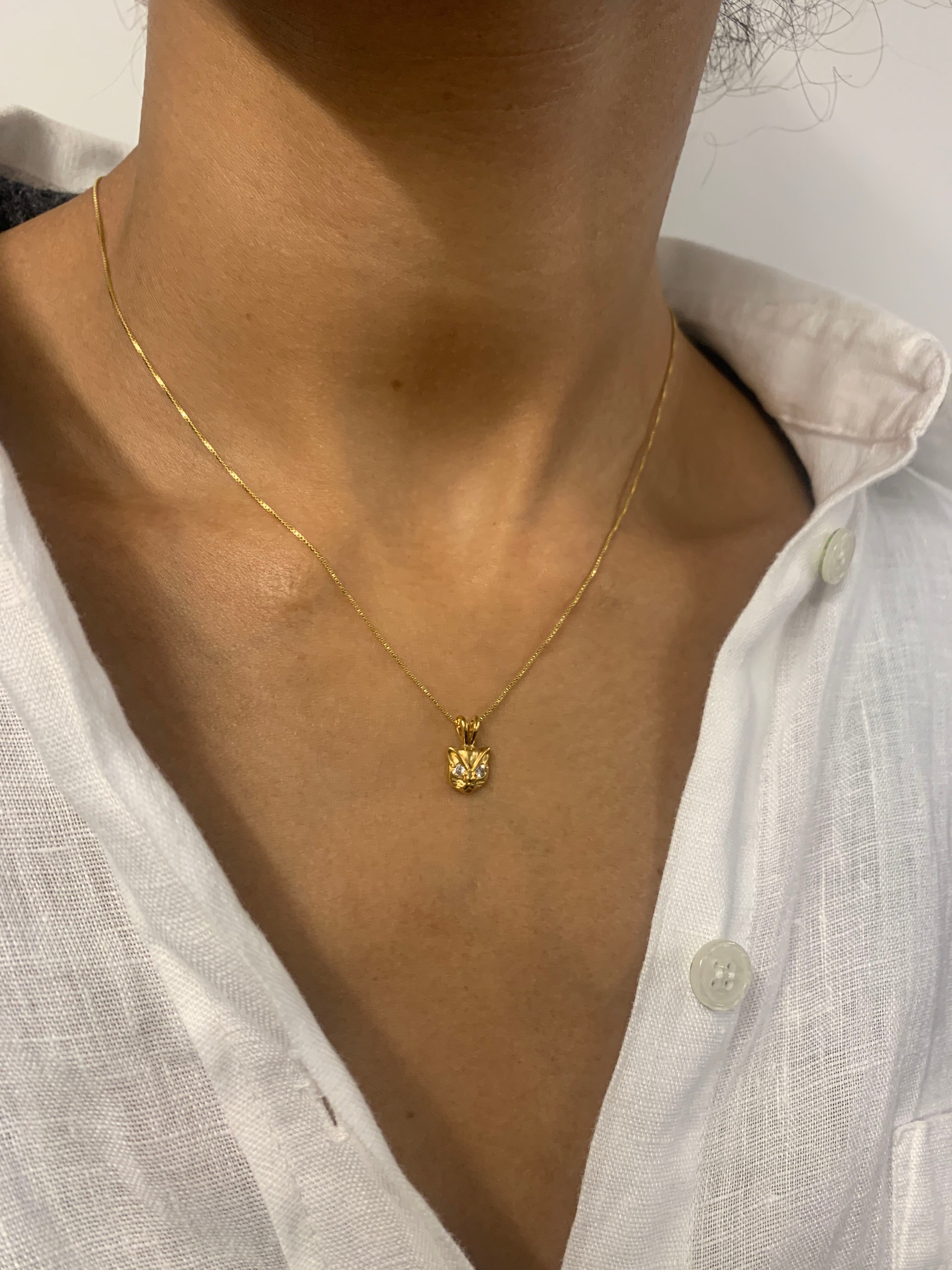 2947-P-cCZ: Gold Vermeil 18k