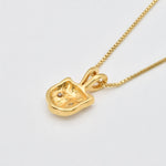 2947-P-cCZ: Gold Vermeil 18k