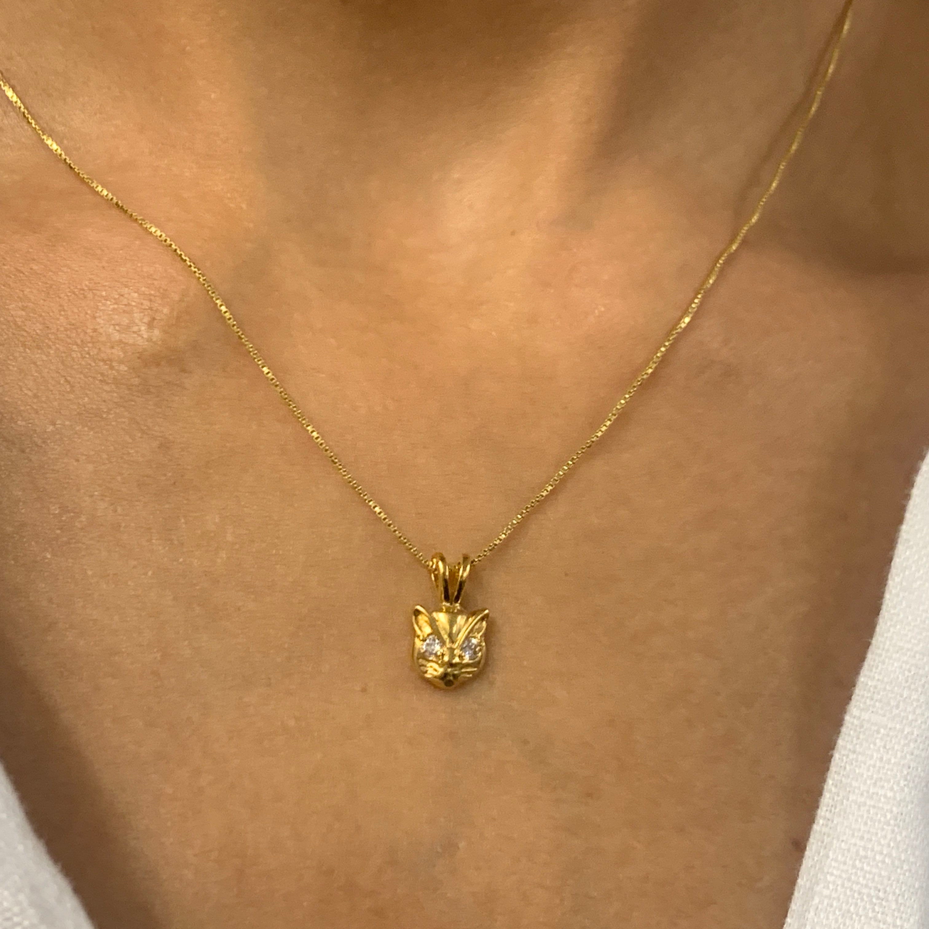 2947-P-cCZ: Gold Vermeil 18k