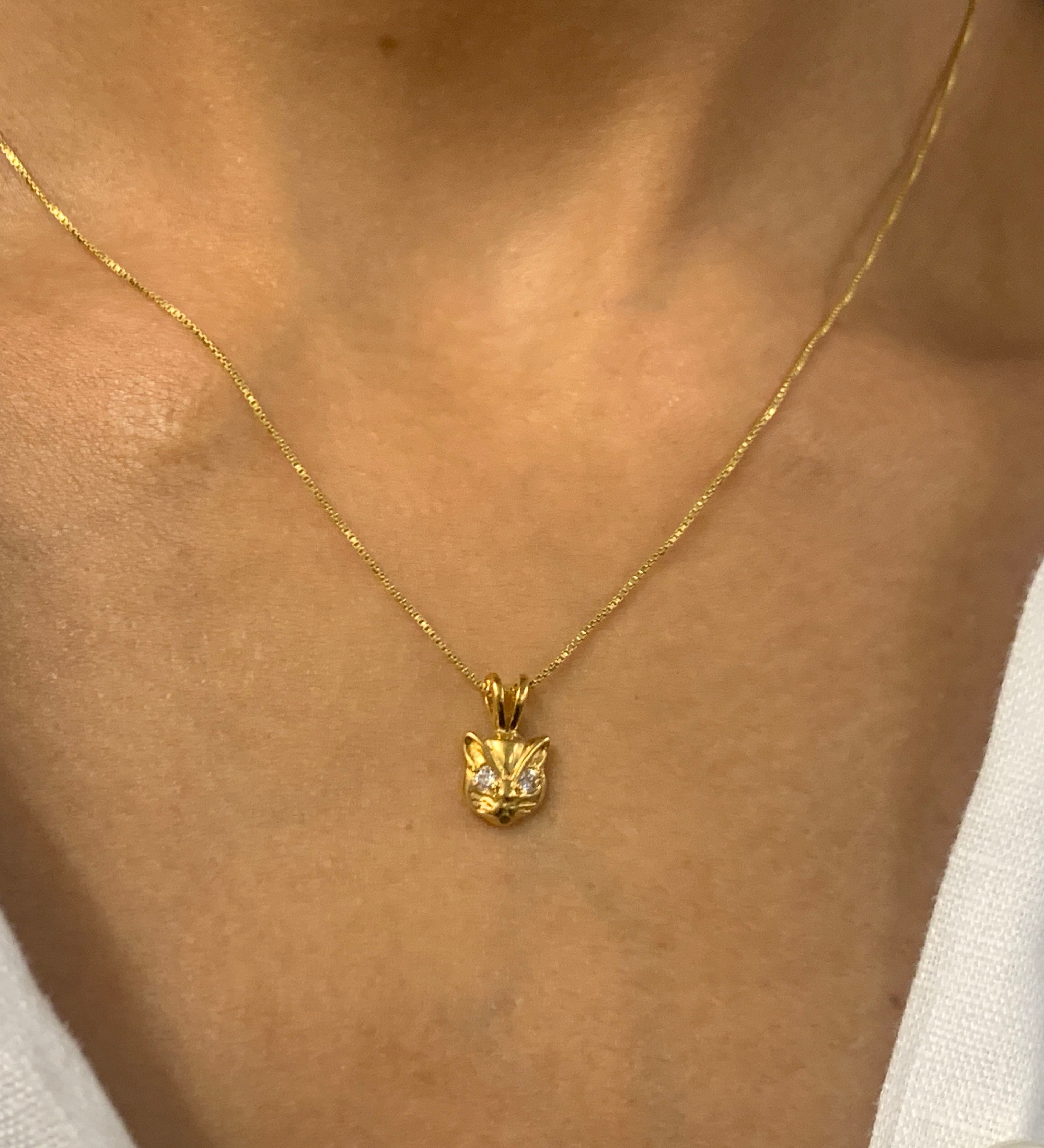 2947-P-cCZ: Gold Vermeil 18k