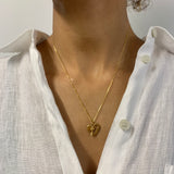 TE-135-P-0S: Gold Vermeil 18k