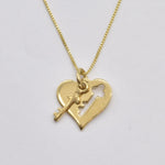 TE-135-P-0S: Gold Vermeil 18k