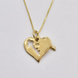 TE-135-P-0S: Gold Vermeil 18k