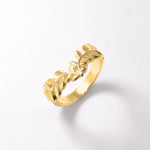 R1010010200-R-0S: Gold Vermeil 18k