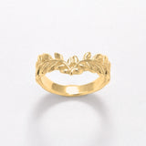 R1010010200-R-0S: Gold Vermeil 18k