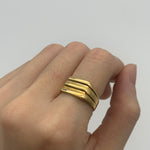 1715-R-0S: Gold Vermeil 18k