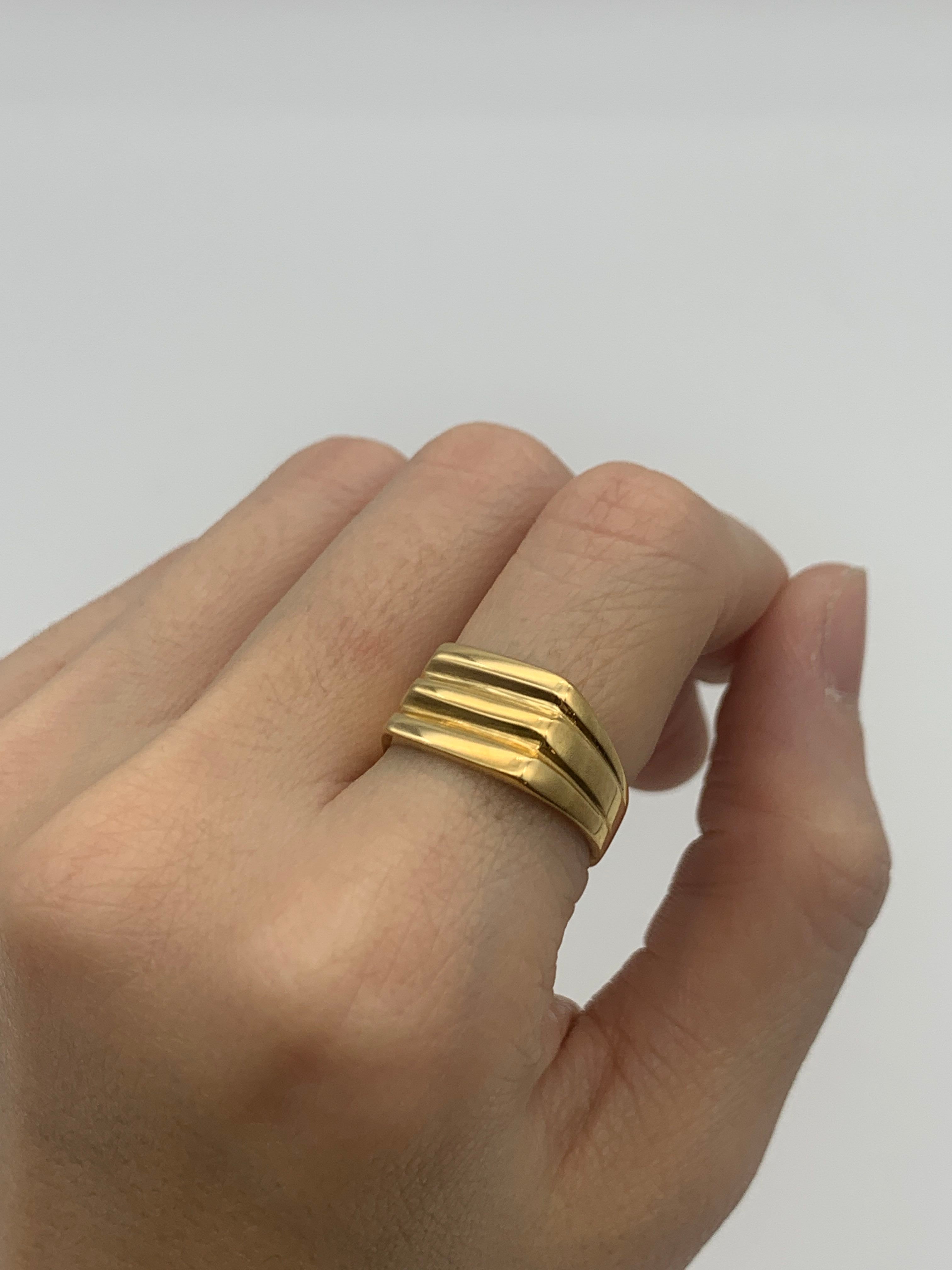 1715-R-0S: Gold Vermeil 18k