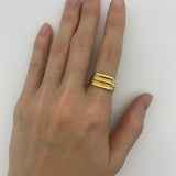 1715-R-0S: Gold Vermeil 18k
