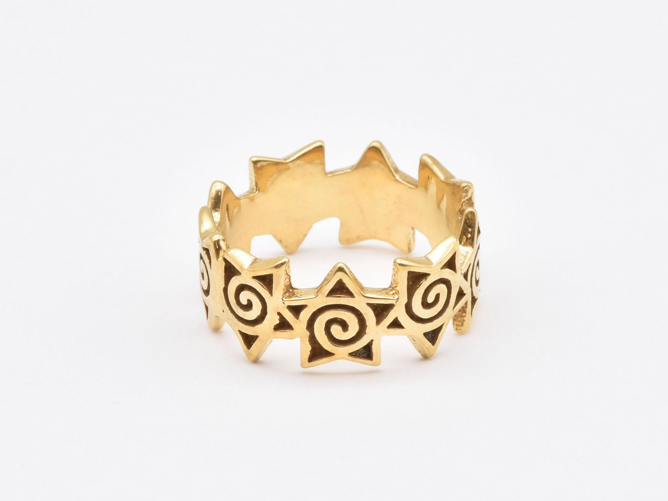 R68011040-R-0S: Gold Vermeil 18k