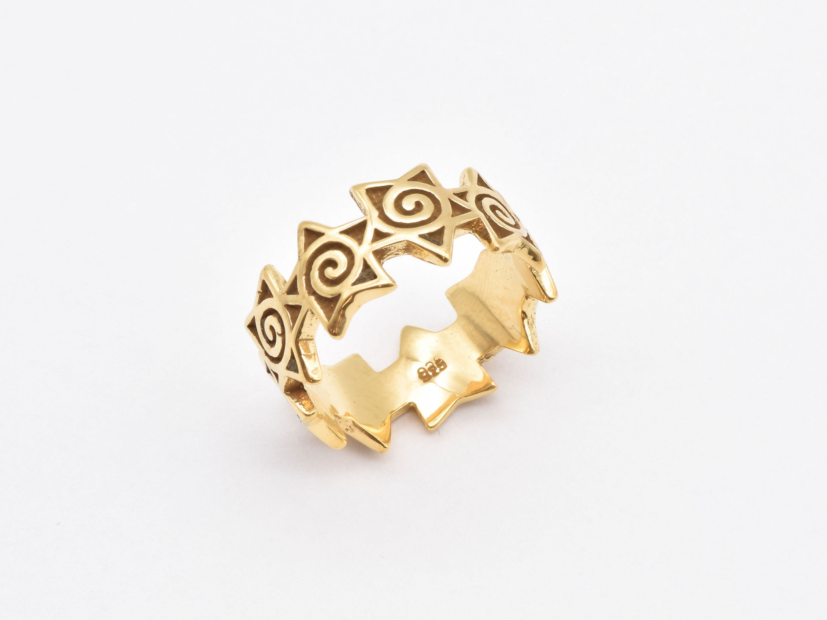 R68011040-R-0S: Gold Vermeil 18k