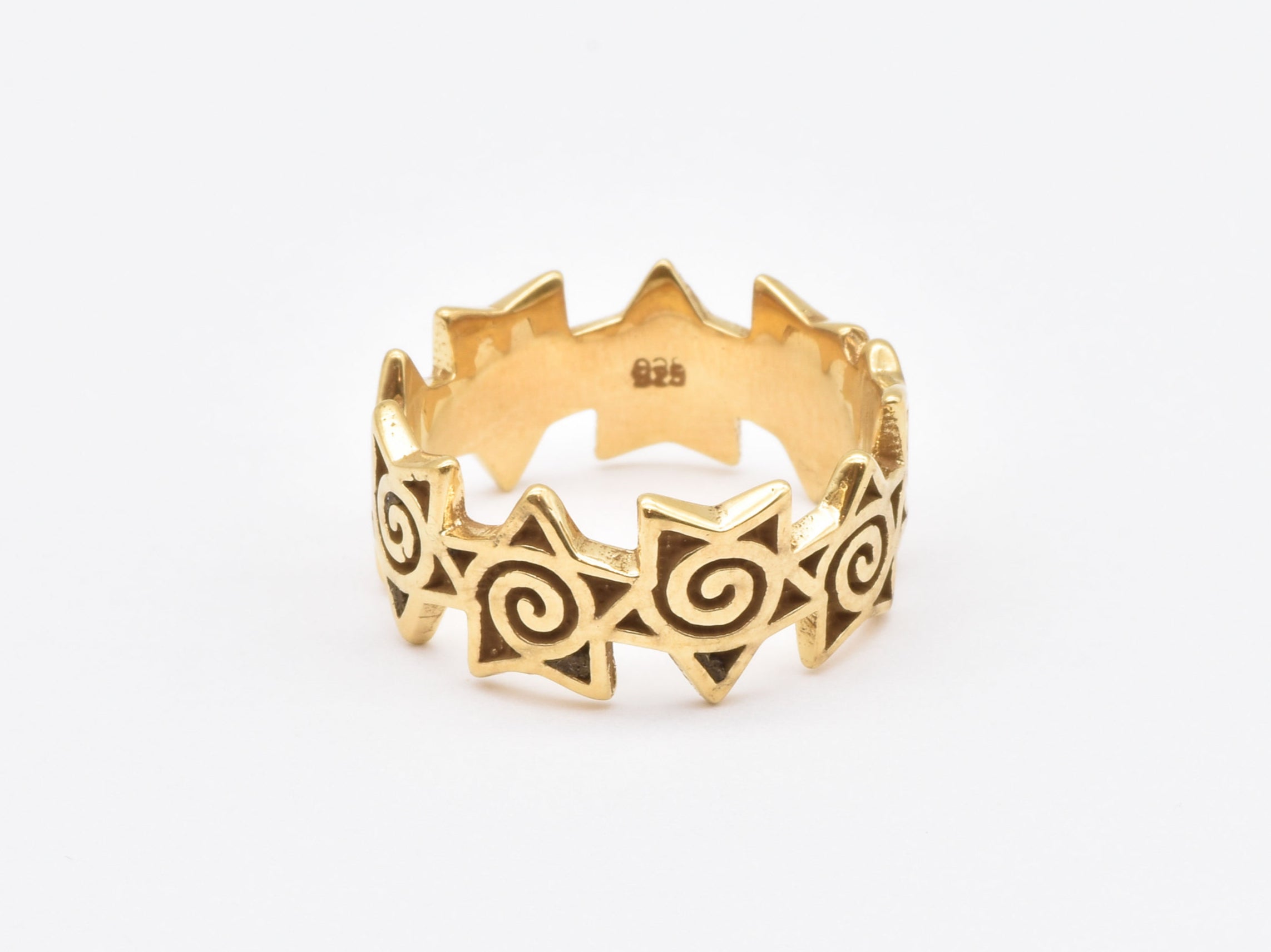 R68011040-R-0S: Gold Vermeil 18k