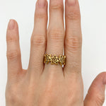 R68011040-R-0S: Gold Vermeil 18k