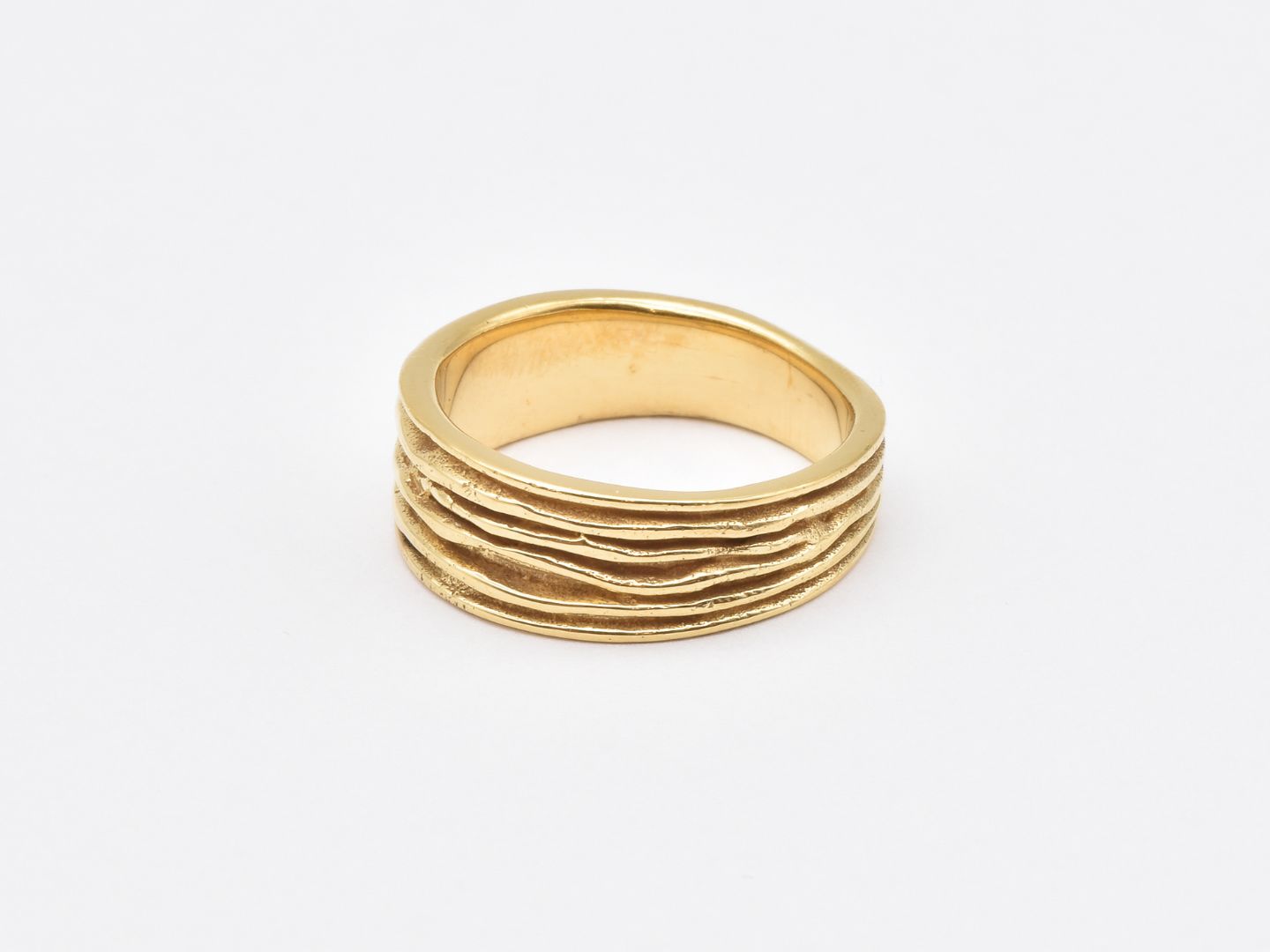 TE-132-R-0S: Gold Vermeil 18k