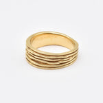 TE-132-R-0S: Gold Vermeil 18k