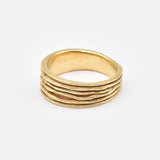 TE-132-R-0S: Gold Vermeil 18k