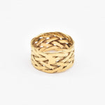 TE-131-R-0S: Gold Vermeil 18k