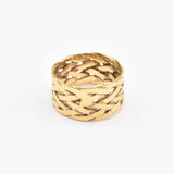 TE-131-R-0S: Gold Vermeil 18k