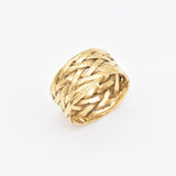 TE-131-R-0S: Gold Vermeil 18k