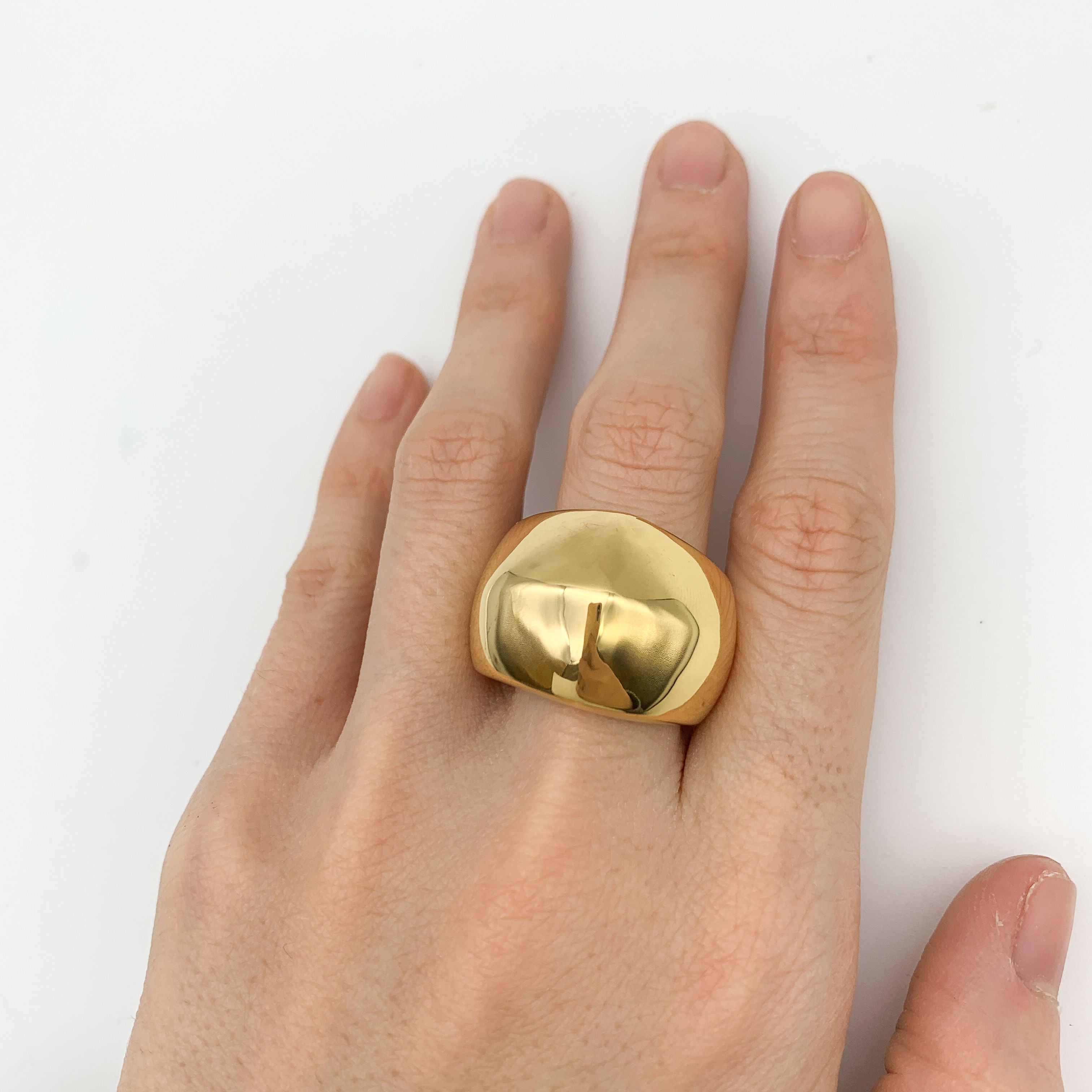 R76010007-R-0S: Gold Vermeil 18k