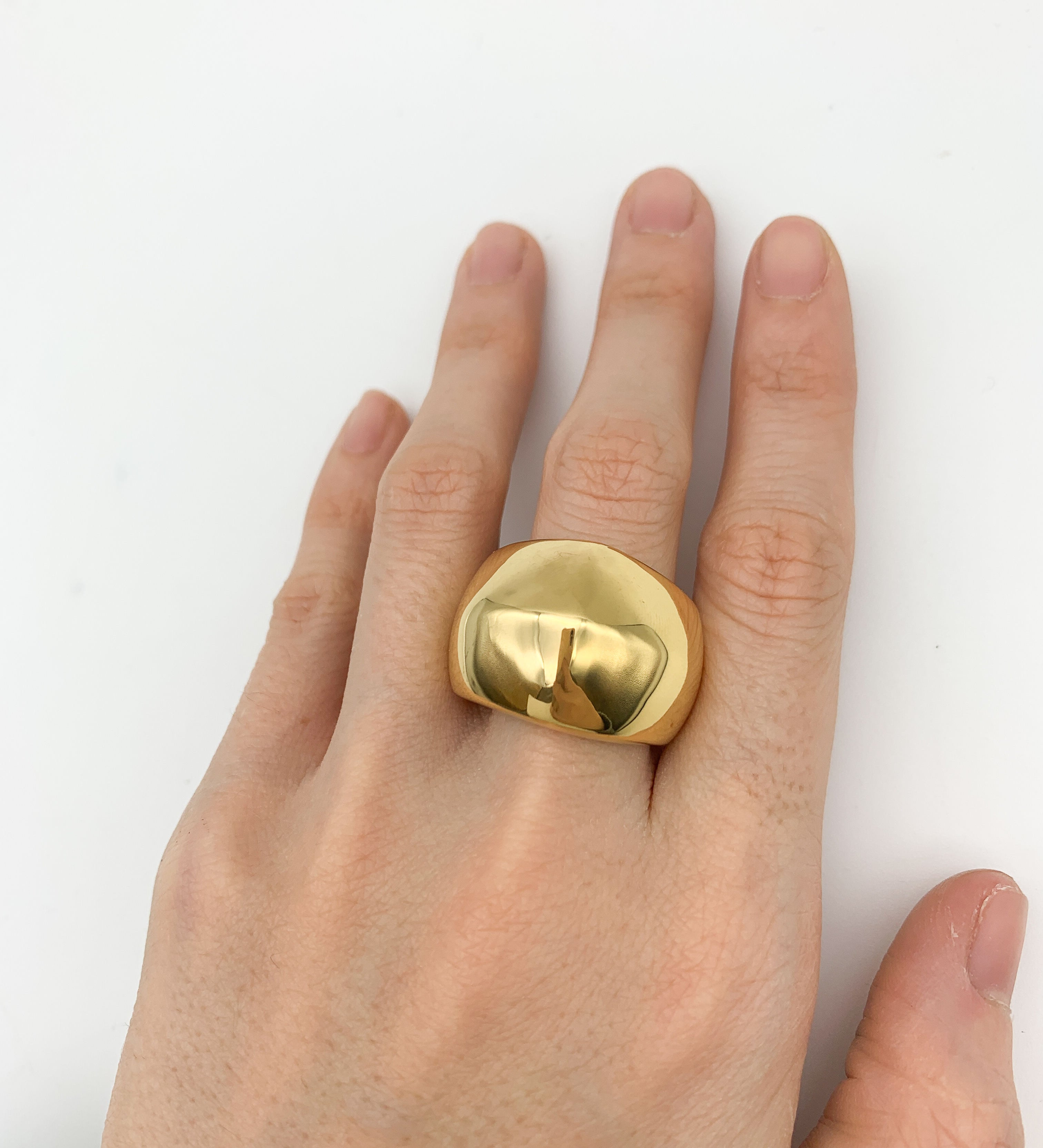 R76010007-R-0S: Gold Vermeil 18k