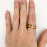 R71010028-R-0S: Gold Vermeil 18k