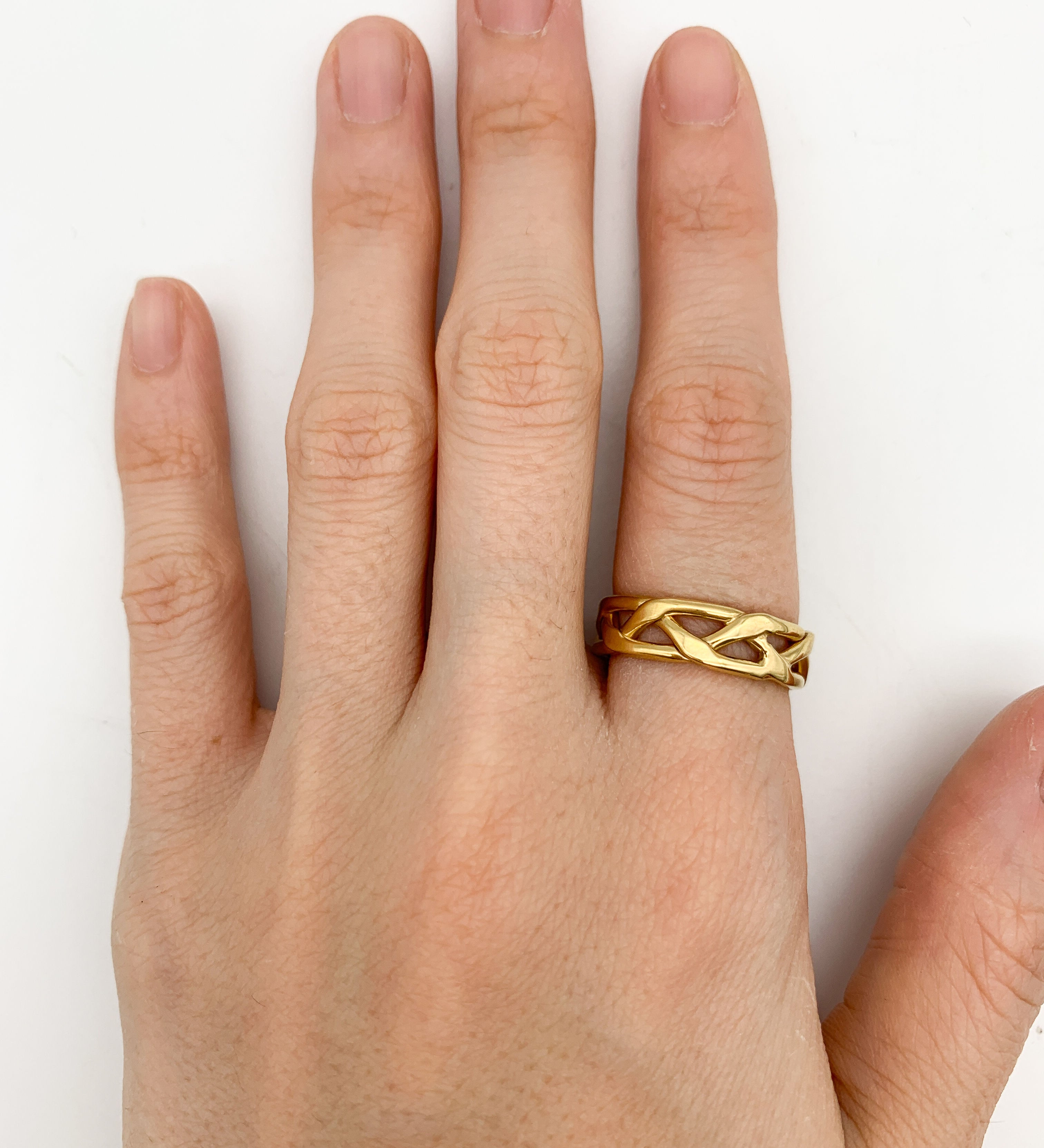 R71010028-R-0S: Gold Vermeil 18k