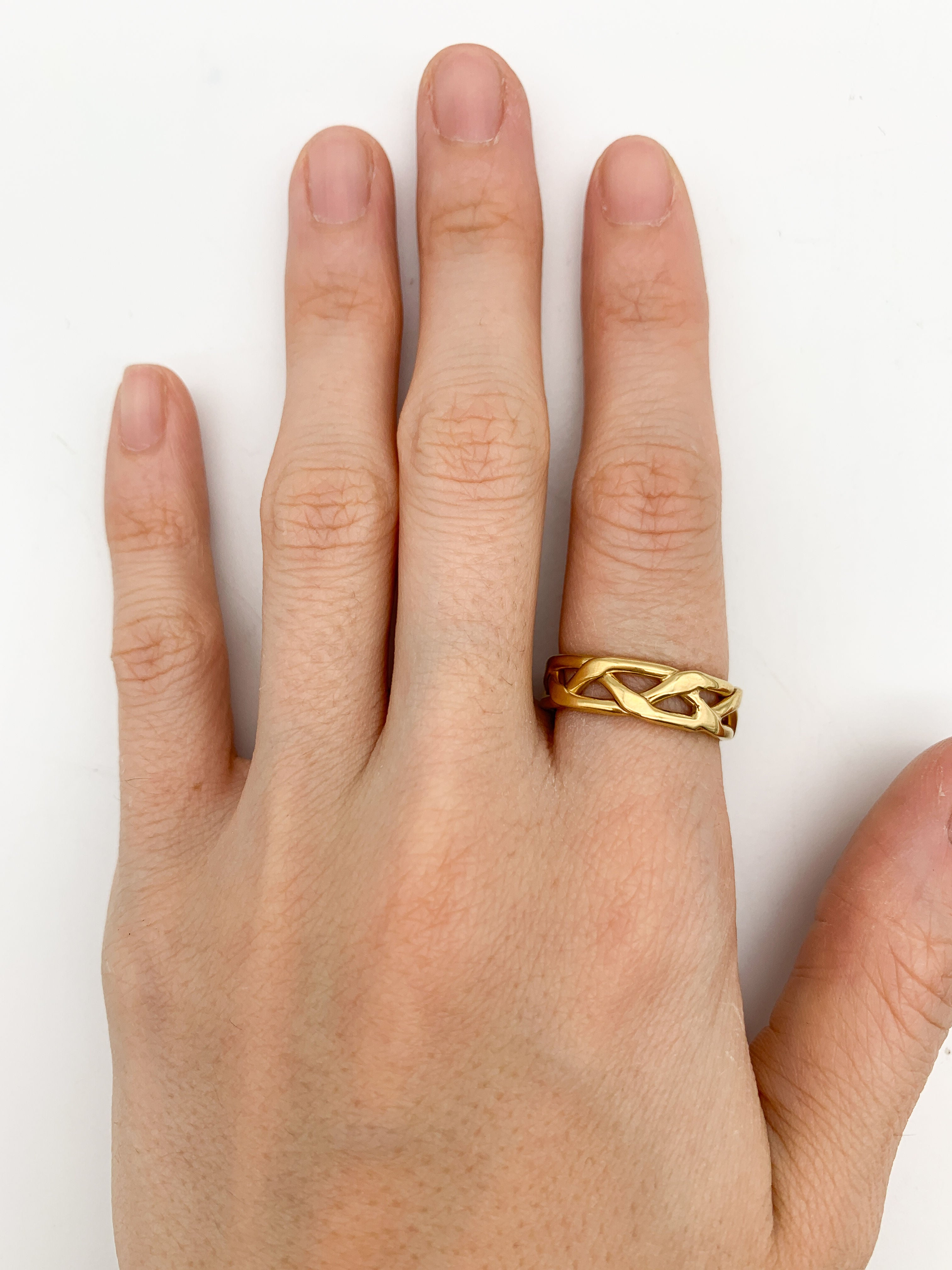 R71010028-R-0S: Gold Vermeil 18k