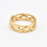 R71010028-R-0S: Gold Vermeil 18k