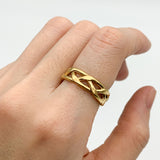 R71010028-R-0S: Gold Vermeil 18k