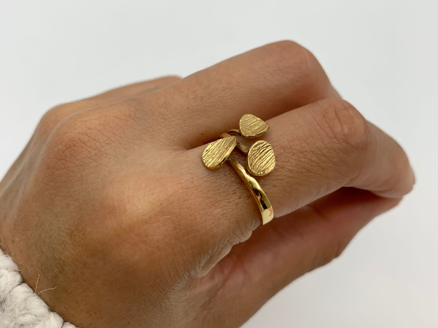 RE1021270077-R-0S: Gold Vermeil 18k