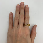 R1020010269-R-0S: Gold Vermeil 18k