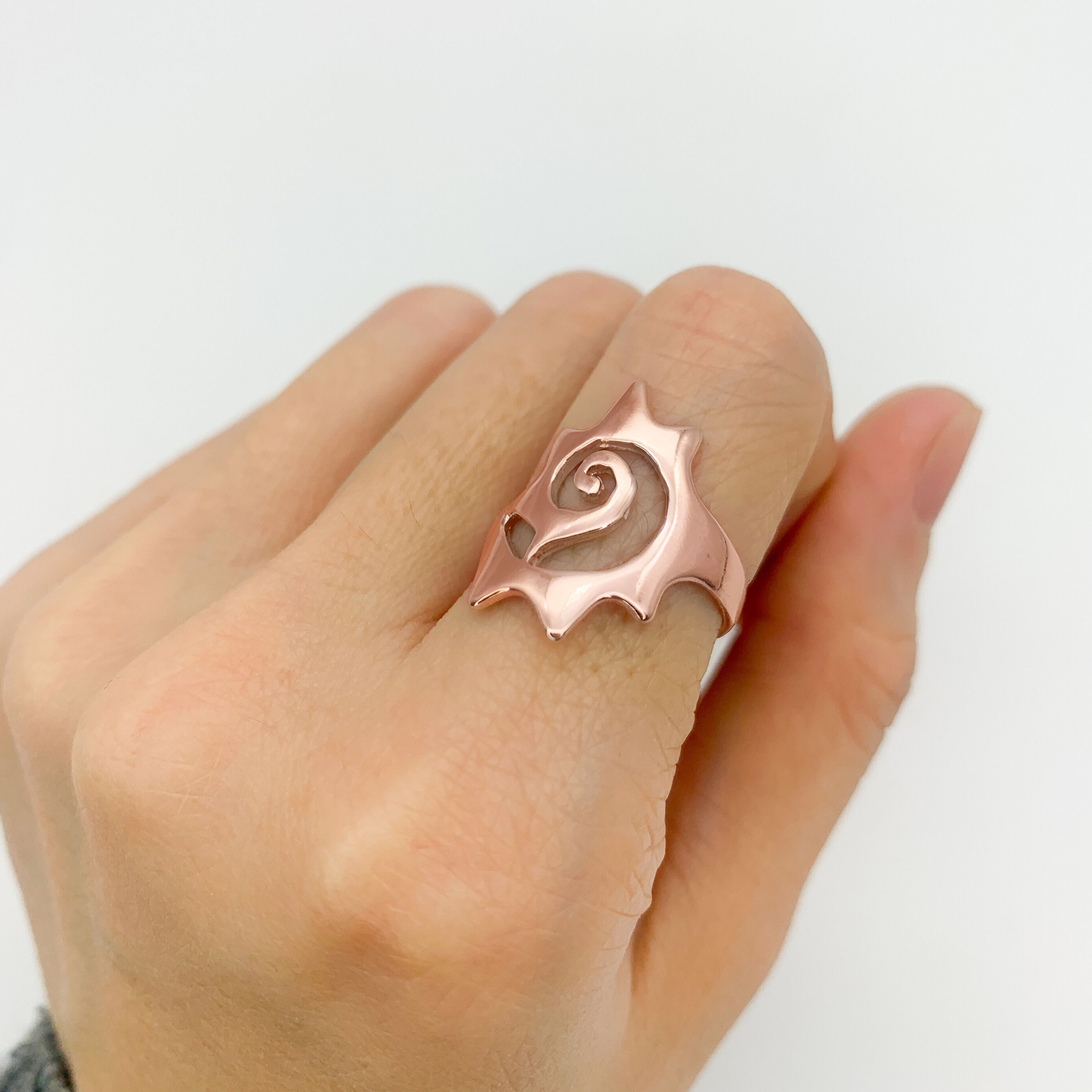 1579-R-0S: Rose Gold Vermeil